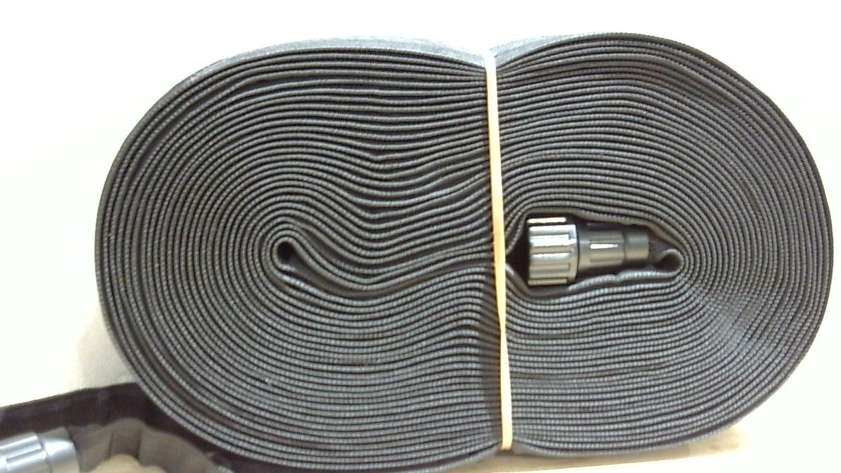 USADO-Manguera de Remojo 100 pies | Pack de 2 Mangueras Planas Engrosadas de 50 pies | Riego por Goteo, Ahorra 80% de Agua | para Jardin y Huerta