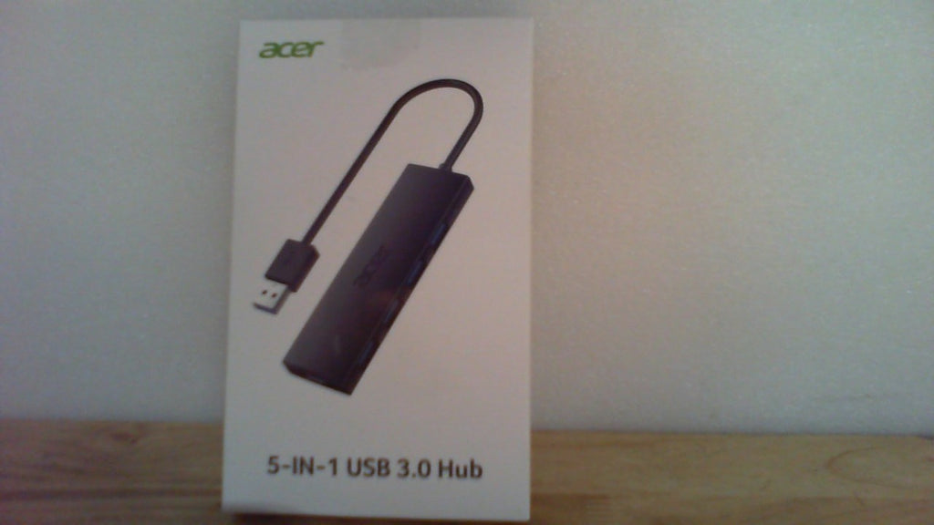 USADO concentrador multi-puerto Acer 5-in-1 USB 3.0 Hub (Modelo ODK350)