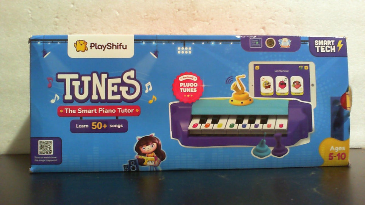Plugo Tunes de PlayShifu | Kit de Piano Interactivo con App para Ninos de 4 a 10 Anos | Juguete Musical Educativo | Compatible con Tablets y Moviles
