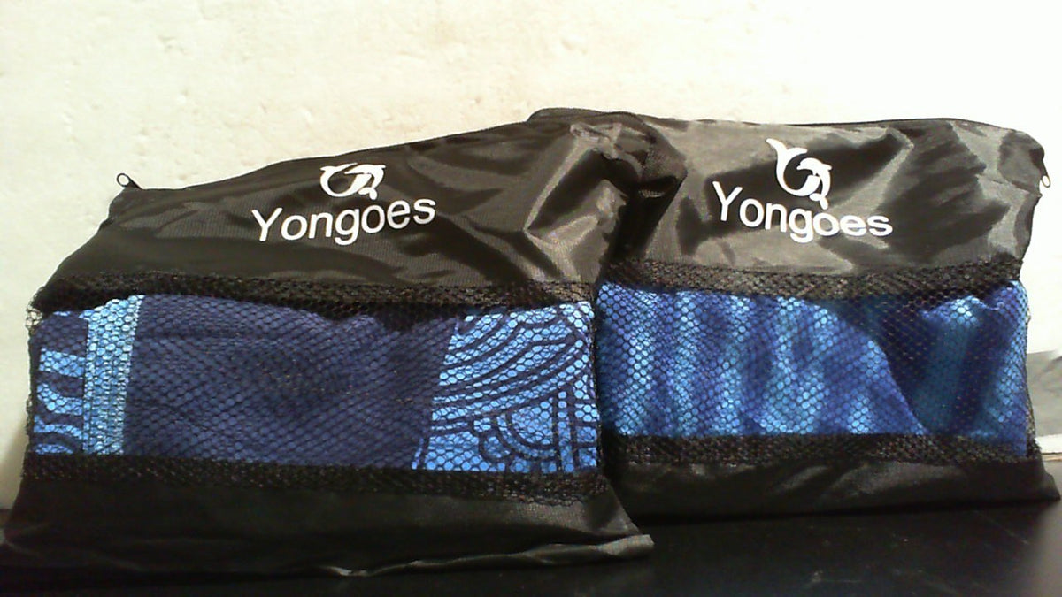 Yongoes Pack de 2 Toallas de Playa de Microfibra | Ligeras, Antiarena, Secado Rápido y Súper Absorbentes para Piscina, Yoga, Gym y Viajes