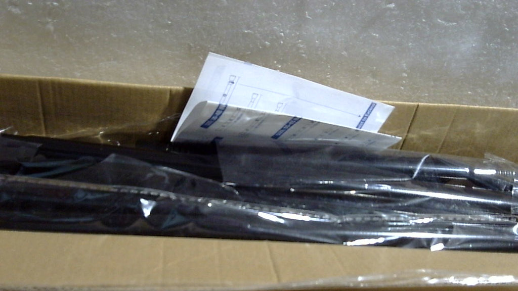 USADO-Barras de Tensión 2 Piezas 30 a 76 Pulgadas | Barras Negras Ajustables con Resorte | Para Zapatero, Colgador, Cortina y Clóset | Negro.