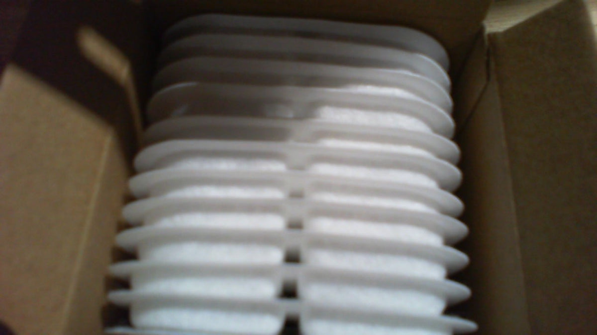 Filtros de Reemplazo para Fuente de Agua de Gatos | Compatibles con Fuente de 2.5L con Diseno de Bigotes | Filtro de Triple Accion (Pack de 12)