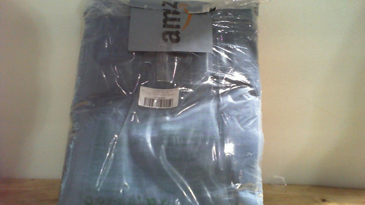 USADO - NICETOWN Cortinas de Lino Azul Piedra 84'' | Set de 2 Paneles, 55'' Ancho, Filtrado de Luz, Rod Pocket y Back Tab
