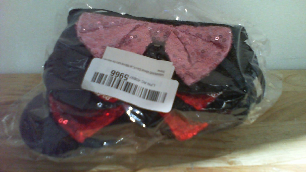 Diademas Minnie Bow SAMARKAND con Lentejuelas Brillantes | Elasticas Ajustables Orejas de Raton para Ninas y Mujeres