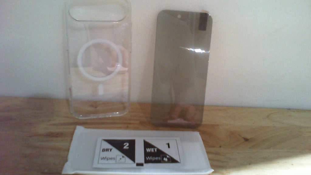ESTUCHE TRANSPARENTE. vphioxlr Funda Transparente para iPhone 17 Pro Max | con Protector de Pantalla de Privacidad y Cubierta de Camara | Compatible MagSafe Anti-Amarillamiento 6.9 Pulgadas 2025