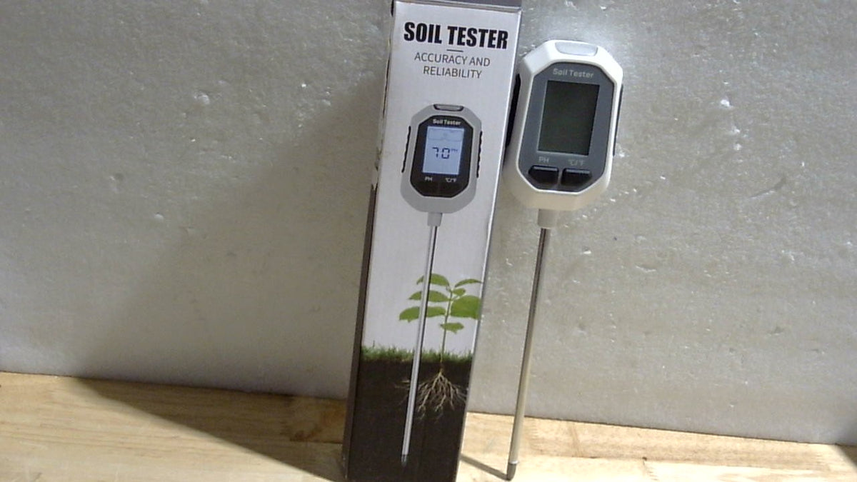 USADO-Medidor Digital 4en1 Ph Humedad Temperatura Luz Suelo