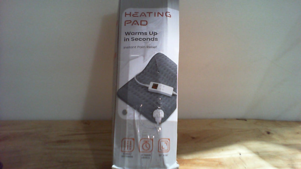 USADO Almohadilla Termica para Colicos Menstruales | Para Espalda, Cuello y Hombros | 6 Niveles de Calor y 4 de Temporizador | Apagado Automatico | Calor Seco y Humedo | Lavable | Gris