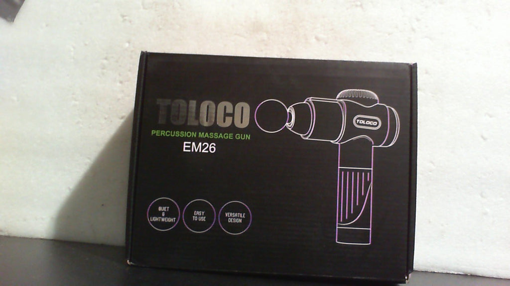 Pistola de masaje TOLOCO de tejido profundo, pistola de masaje