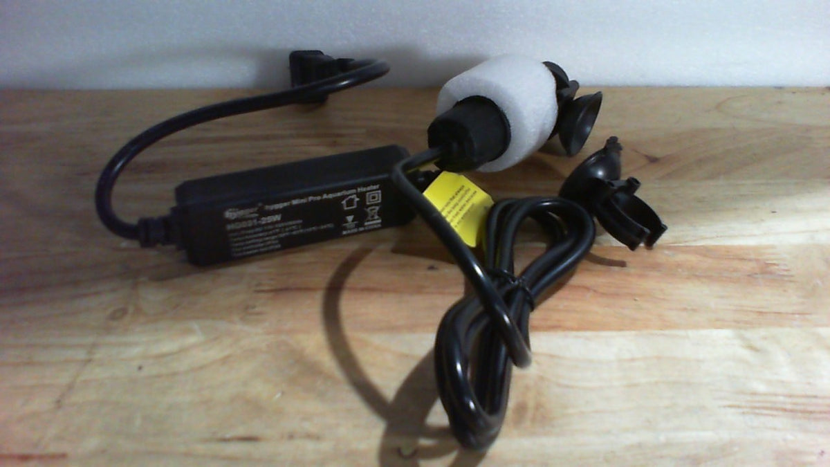 USADO hygger Calentador para Acuario Sumergible | Betta y Pecera 10W/25W/50W/100W con Pantalla LED Digital | Agua Dulce y Salada hasta 26 Galones