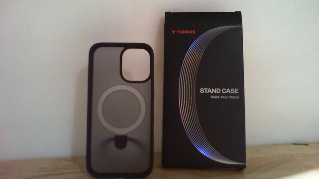 Funda TORRAS Ostand Magnetica para iPhone 17 | Compatible con MagSafe | Proteccion Militar 4X | Soporte Integrado | Mate Translucida 6.3 pulgadas | Negro