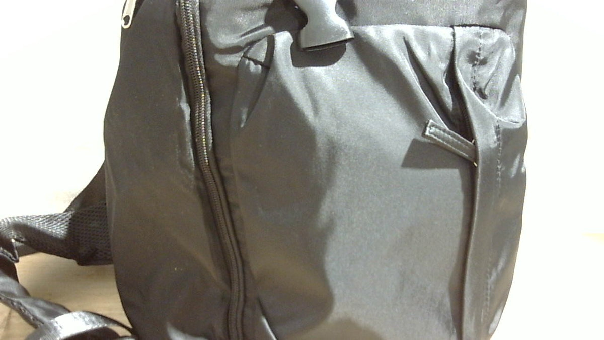 Mochila de Viaje Grande de Mano para Mujer y Hombre | Impermeable, Casual, Compartimento para Laptop | Aprobada para Vuelos Spirit Airlines, Negro