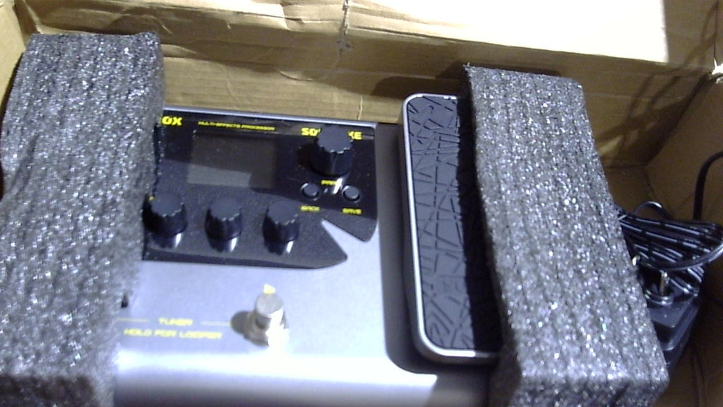 USADO-Procesador Multiefectos para Guitarra SONICAKE Matribox | Con Pedal de Expresión | 130 Efectos de Guitarra/Bajo/Acústica | Modelado de Amplis | Simulación IR | OTG
