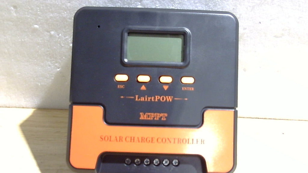 Controlador de Carga Solar MPPT 40A | Salida DC 12V/24V | Doble USB | Para Múltiples Baterías (LiFePO4, AGM, Gel, Litio) | Paneles 18-100V | App WiFi