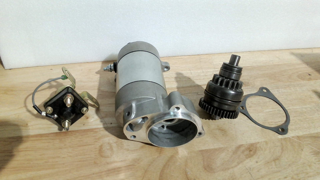 Motor de Arranque Soarider con Bendix y Relay | Polaris 1985-2003 | EL PUESTO VIENE COMO SE OBSERVA EN LA SEGUNDA IMAGEN )