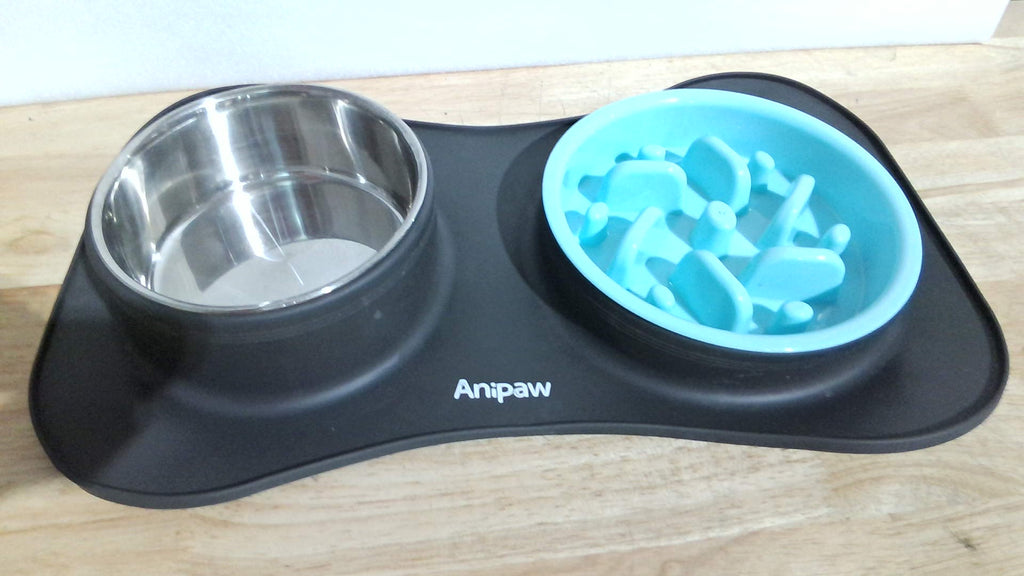 l comedero lento 3 en uno de la marca Anipaw (Anipaw Slow Feeder Dog Bowls 3 in 1)  ( ARTICULO VIENE COMO SE MUESTRA EN LA SEGUNDA IMAGEN )