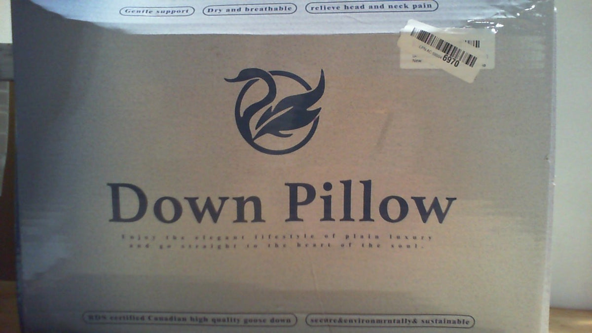 USADO Almohada de plumon Canadiense DOWN PILLOW
