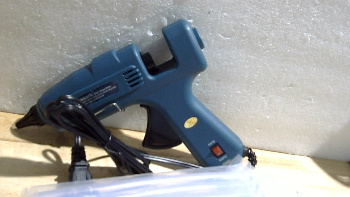 Pistola de Silicona Caliente Doble Potencia 60/100W | Antigoteo, Precalentamiento Rapido, Uso Rudo Industrial con 15 Barras | Potencia Ajustable para Manualidades y Reparaciones