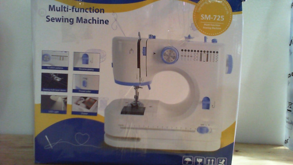 Máquina de Coser Portátil | Kit Básico para Principiantes | 12 Patrones de Puntada | Pedal de 2 Velocidades | Ideal para Principiantes, Adultos y Uso en Casa