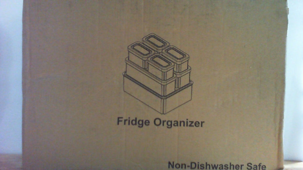 USADO Organizadores para Refrigerador ZIJUND Pack de 14 | Contenedores Apilables con Tapa, Libres de BPA | para Frutas, Verduras, Bebidas y Cereales | Transparente