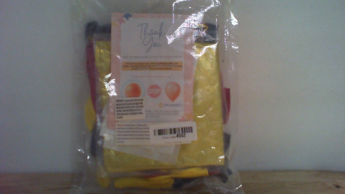 Kit de Arco de Globos de Caricatura ALL-IN-1 | con Globos Bonus de Rayo y Estallido | Decoracion de Cumpleanos Rojo Negro Amarillo | Fiesta de Videojuegos