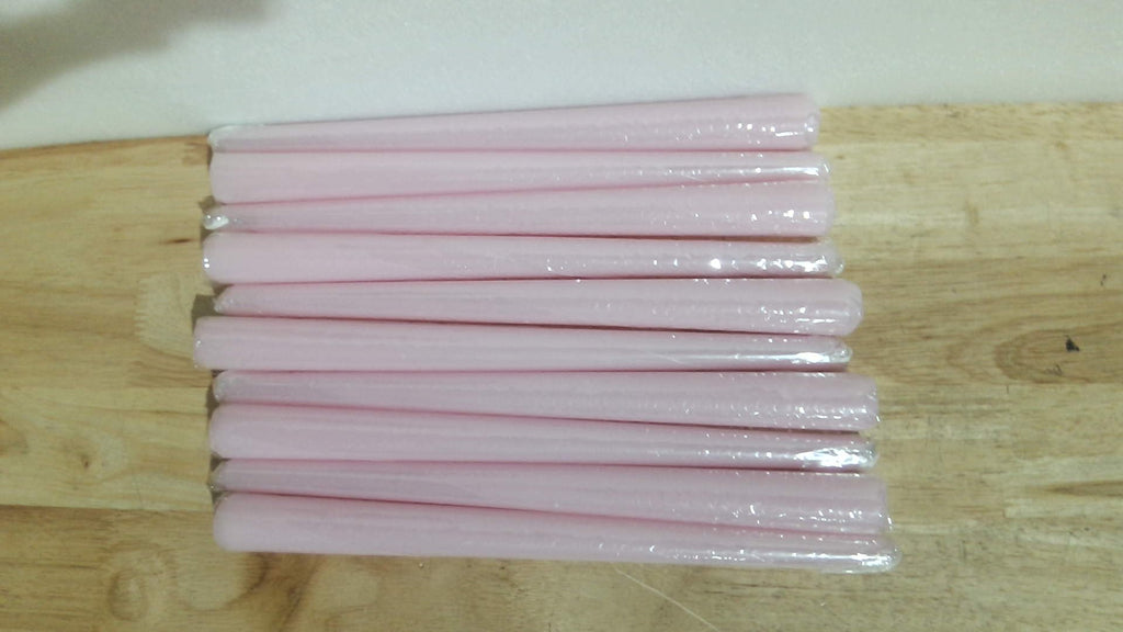 caja de velas cónicas de la marca Yiflyer (Taper Candles).ARTICULO IGUAL A LA SEGUNDA IMAGEN