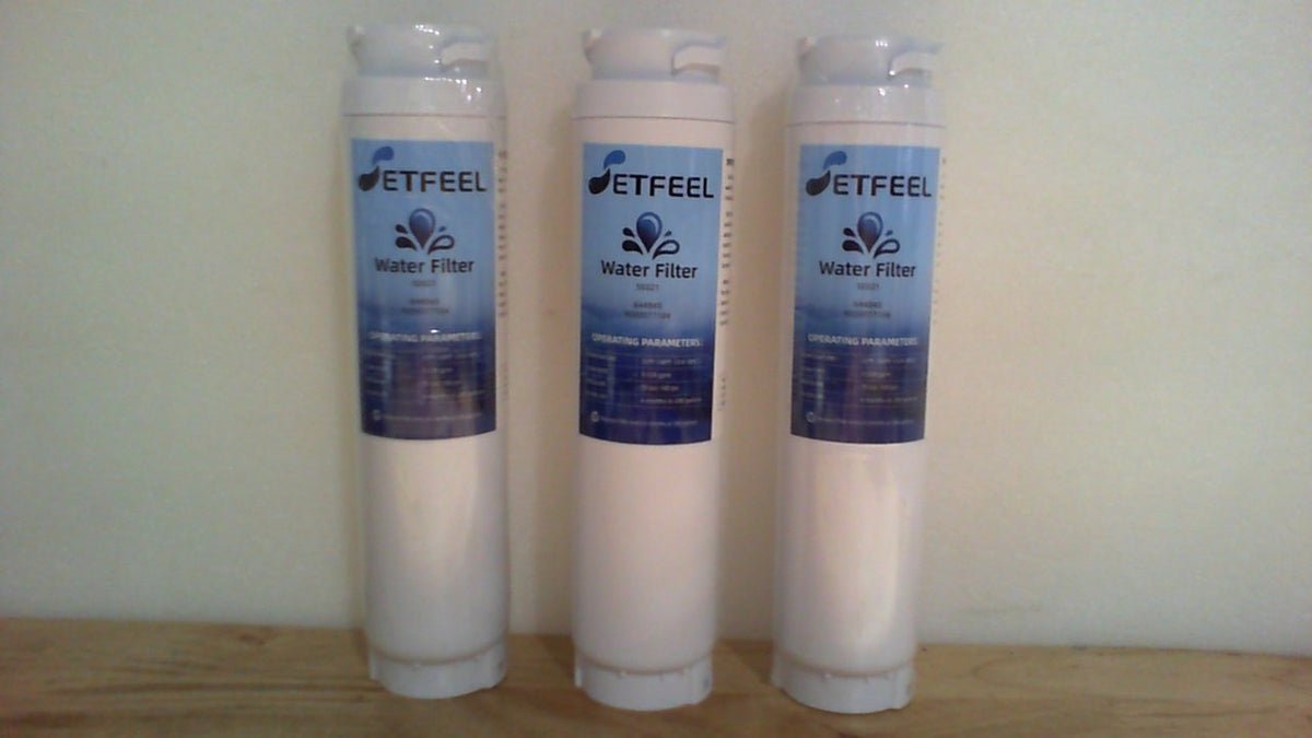 USADO paquete de 3 filtros de agua de repuesto para refrigerador marca SETFEEL