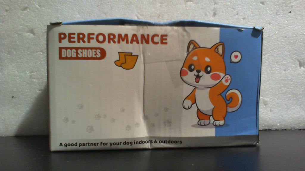 Zapatos Qumy para perros grandes, botas para perros medianos y Paw Caqui