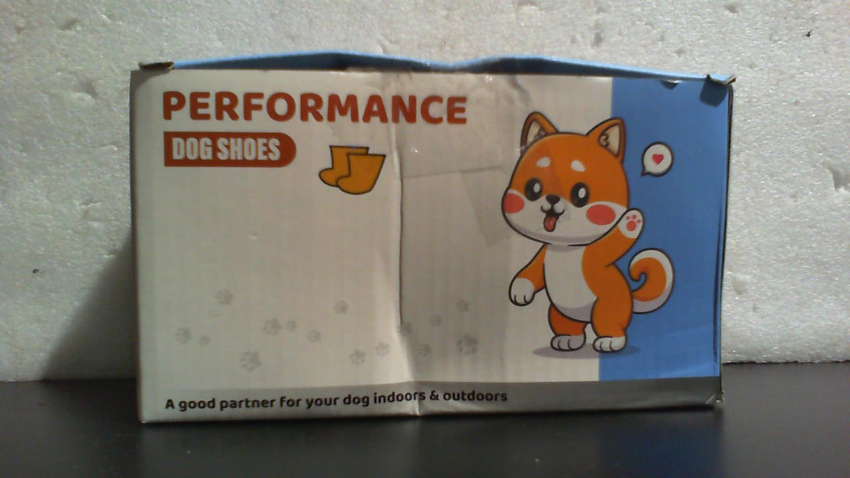 Zapatos Qumy para perros grandes, botas para perros medianos y Paw Caqui