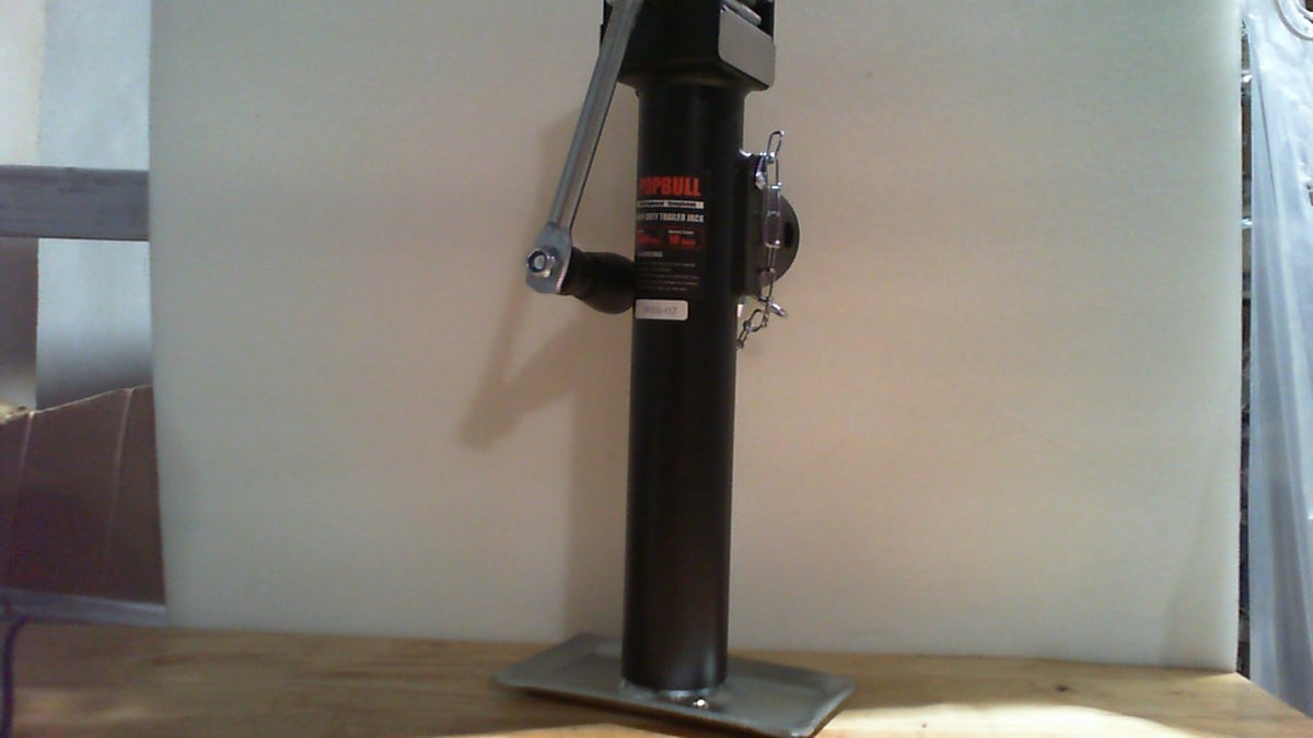 USADO gato para remolque giratorio de montaje de tubo (tipo Weld-on Pipe Swivel Trailer Jack) marca POPBULL