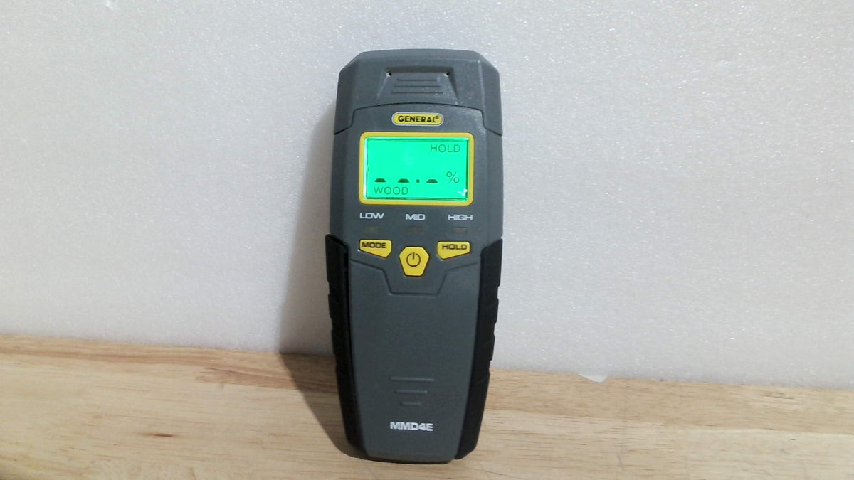 medidor de humedad digital pinless / con pines General Tools MMD4E, ( ARTICULO VIENE COMO SE OBSERVA EN LA SEGUNDA IMAGEN ARTICULO SIN ACCESORIOS