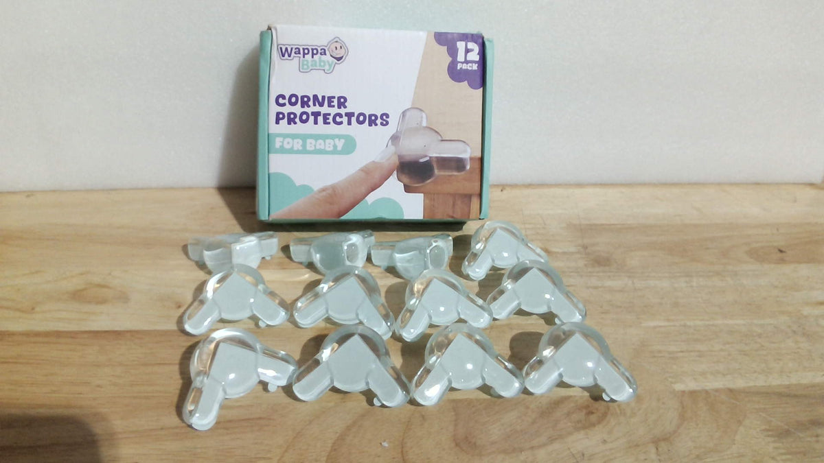 Protectores de Esquinas Transparentes para Bebé (Corner Protectors for Baby) articulo viene como se muestra en la segun imagen