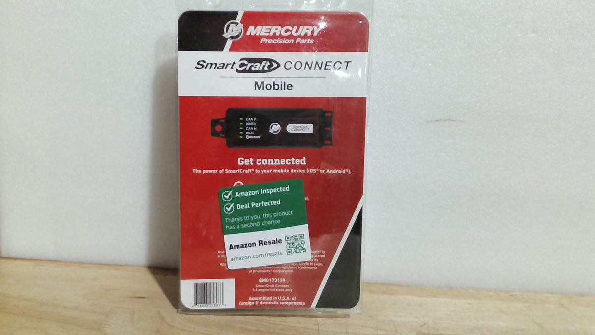 kit de diagnóstico y telemetría marina Mercury SmartCraft Connect Mobile: ARTICULO COMO SE MUESTRA EN LA IMAGEN 2 Y 3