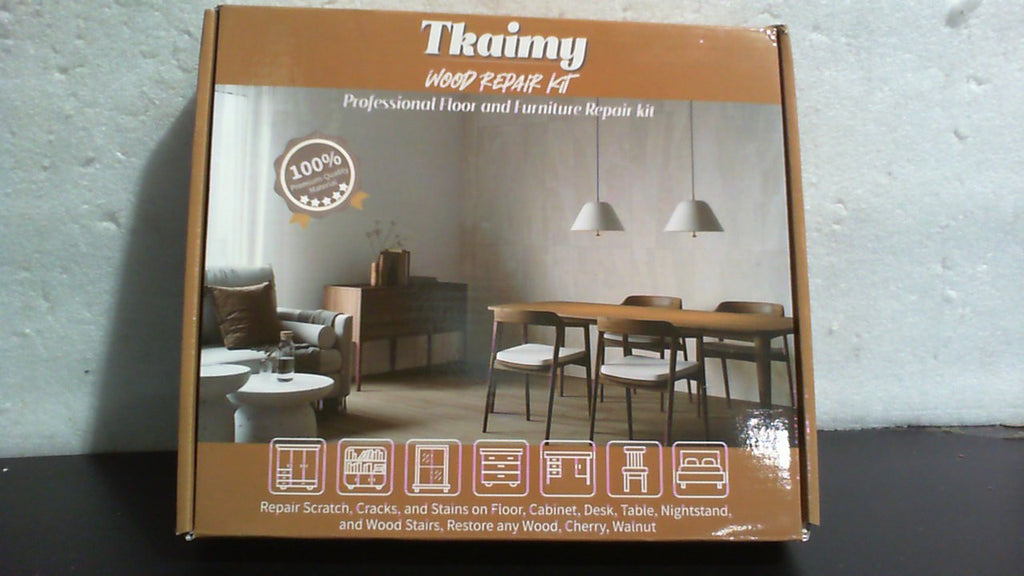 Kit de reparación de parquet de madera. Nueva herramienta de fusión mejorada.