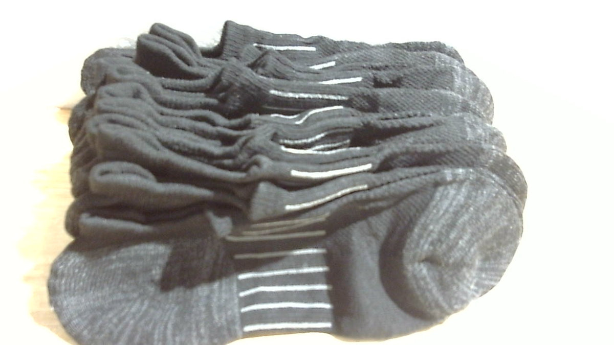 BAMBOO COOL Calcetines tobilleros atléticos de corte bajo acolchados que absorben la humedad, calcetines para correr con soporte de arco transpirables, paquete de 6