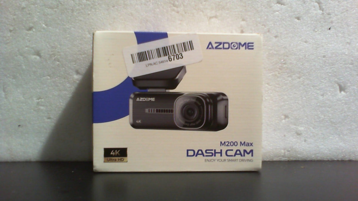 Cámara para Auto AZDOME 4K M200 Max con Wi-Fi 6, Control por Voz Inteligente, Vigilancia de Estacionamiento 24H, Visión Nocturna, Sensor G, DVR para Auto