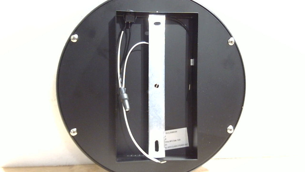 Lámpara LED de Techo RVCL250BKWW con Aro Negro y Difusor Blanco para Iluminación Interior⠋