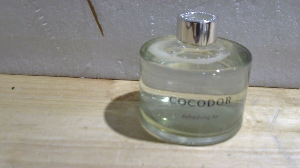 INCLUYE SOLO 2 PAJILLAS-COCODOR Signature - Difusor de 6.7 fl oz, con aceite de brisa de abril y varillas de junco, decoración para el hogar y la oficina, fragancias para regalar, 1 unidad
