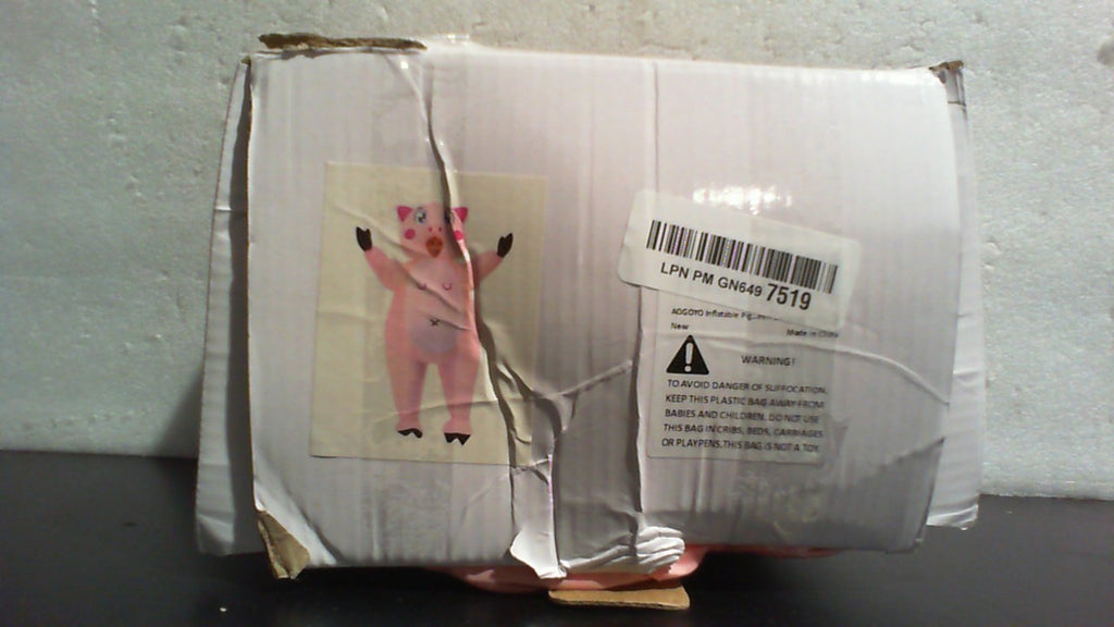 Disfraz inflable de cerdo para adultos, disfraz para adultos