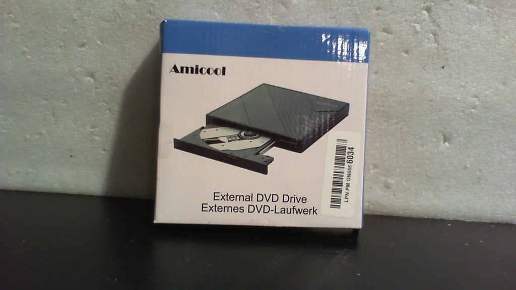 Unidad de DVD externa Amicool, unidad de CD externa USB 3.0 USB C para portátil