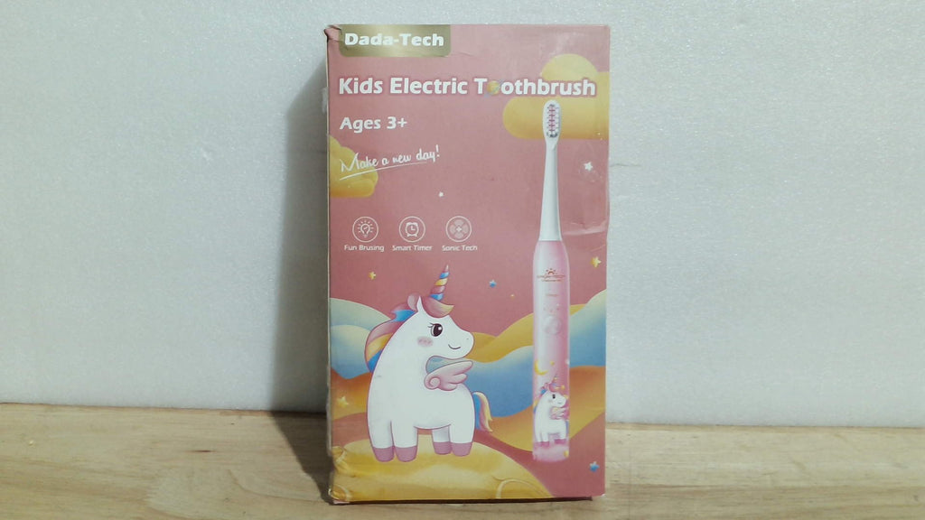 cepillo de dientes eléctrico sónico para niños de la marca Dada-Tech (Kids Electric Toothbrush) ( ARTICULO VIENE COMO SE MUESTRA EN LA IMAGEN 2 Y 3