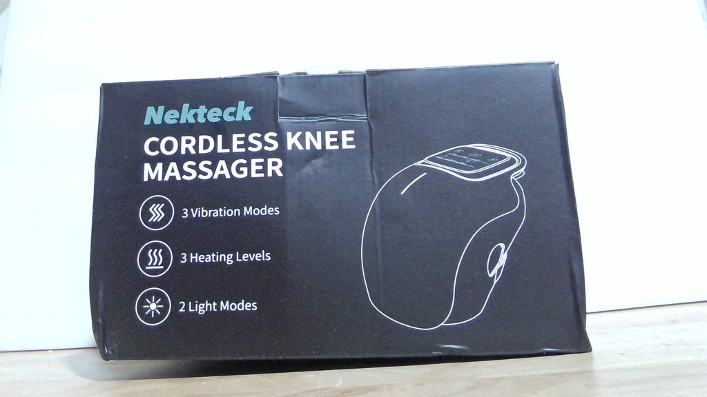 Masajeador de Rodilla Inalámbrico Nekteck  ( ARTICULO VIENE COMO SE MUESTRA EN LA IMAGEN 2-3 Y 4