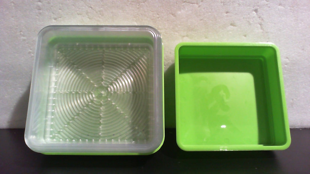 Kit de germinación apilable, 4 piezas, ahorra espacio, bandeja multiusos para el cultivo de microvegetales
