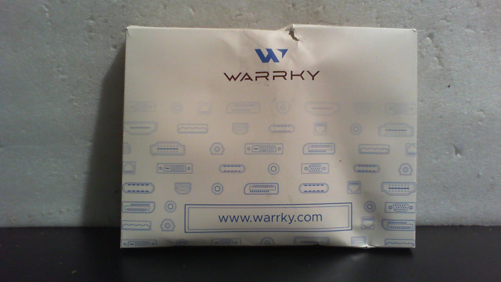 Cable WARRKY 4K DisplayPort a HDMI [UHD, carcasa metálica, cable de nailon] Unidireccional DisplayPort 1.2 de fuente a HDMI 1.4 de pantalla, DP a HDMI Compatible con ordenador, NVIDIA, AMD, Dell, Lenovo, monitor