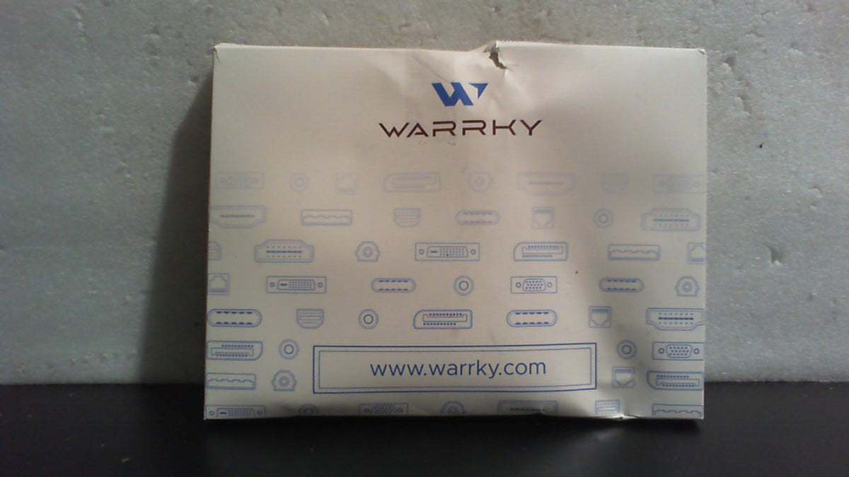 Cable WARRKY 4K DisplayPort a HDMI [UHD, carcasa metálica, cable de nailon] Unidireccional DisplayPort 1.2 de fuente a HDMI 1.4 de pantalla, DP a HDMI Compatible con ordenador, NVIDIA, AMD, Dell, Lenovo, monitor