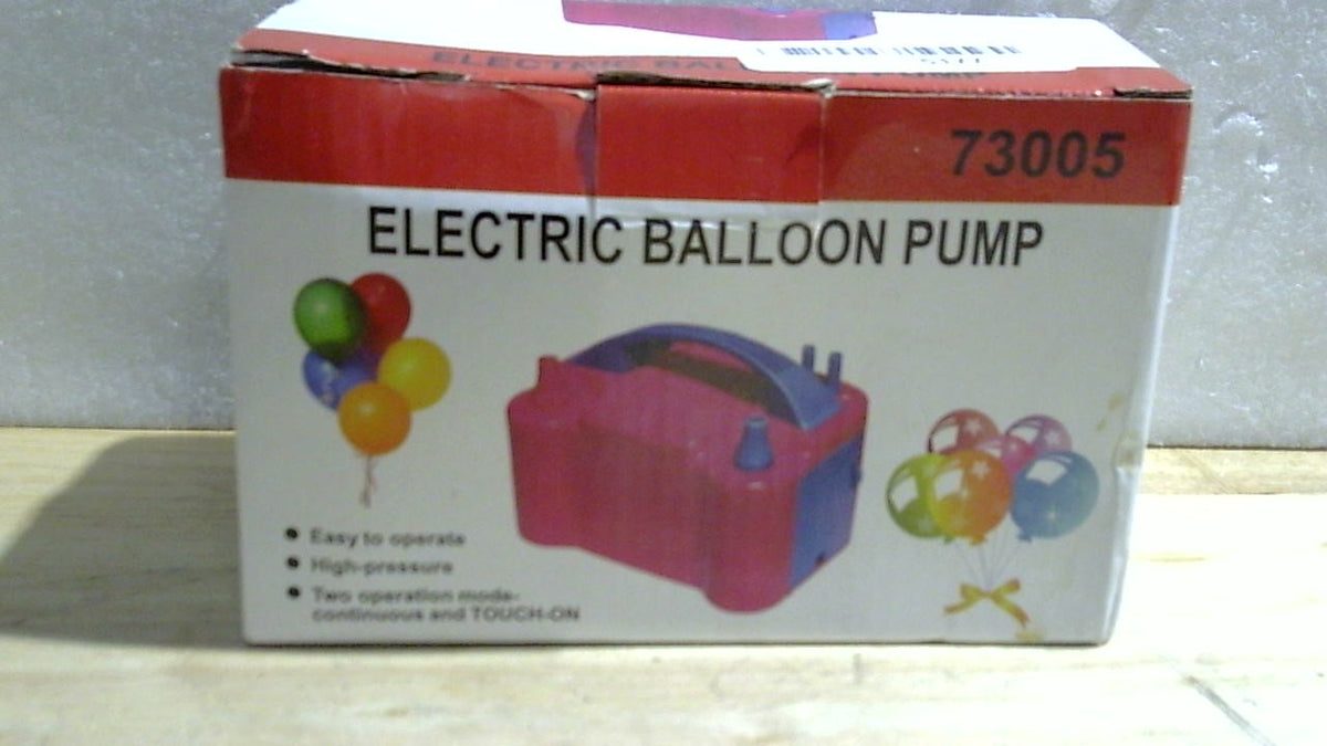 Bomba Eléctrica de Globos IDAODAN Portátil, Máquina Inflador Soplador de Globos Eléctrica para Decoración de Fiestas