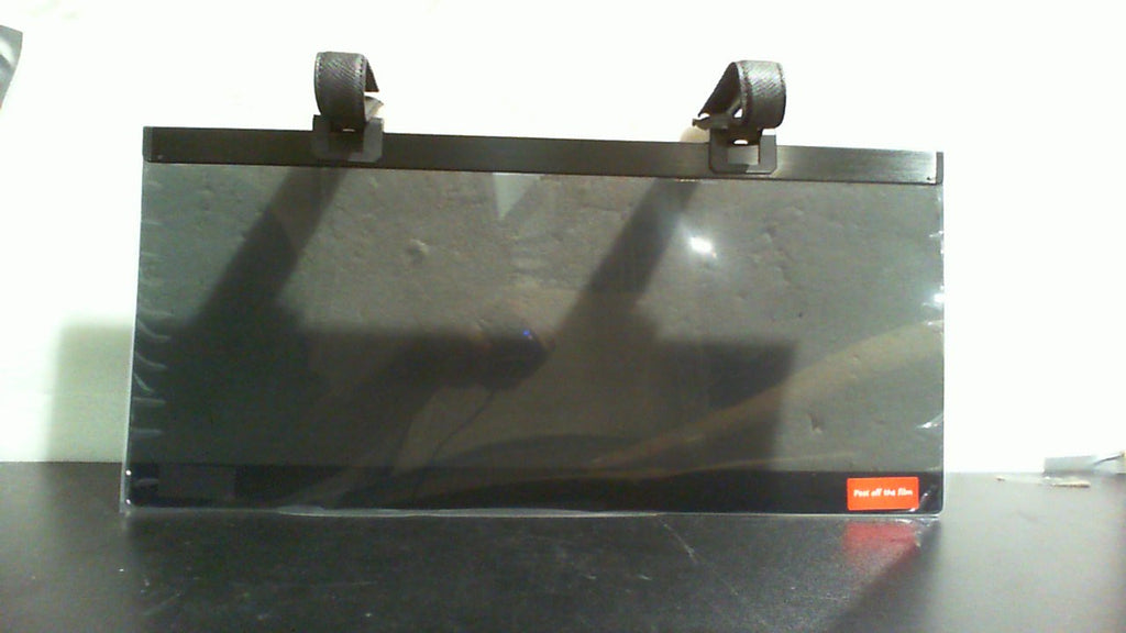 Extensor de parasol para carro con panel ahumado y clips de sujeción