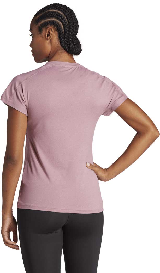 Camiseta de Entrenamiento Adidas TR-ES MIN T para Mujer – Talla 3X, Color Morado Claro