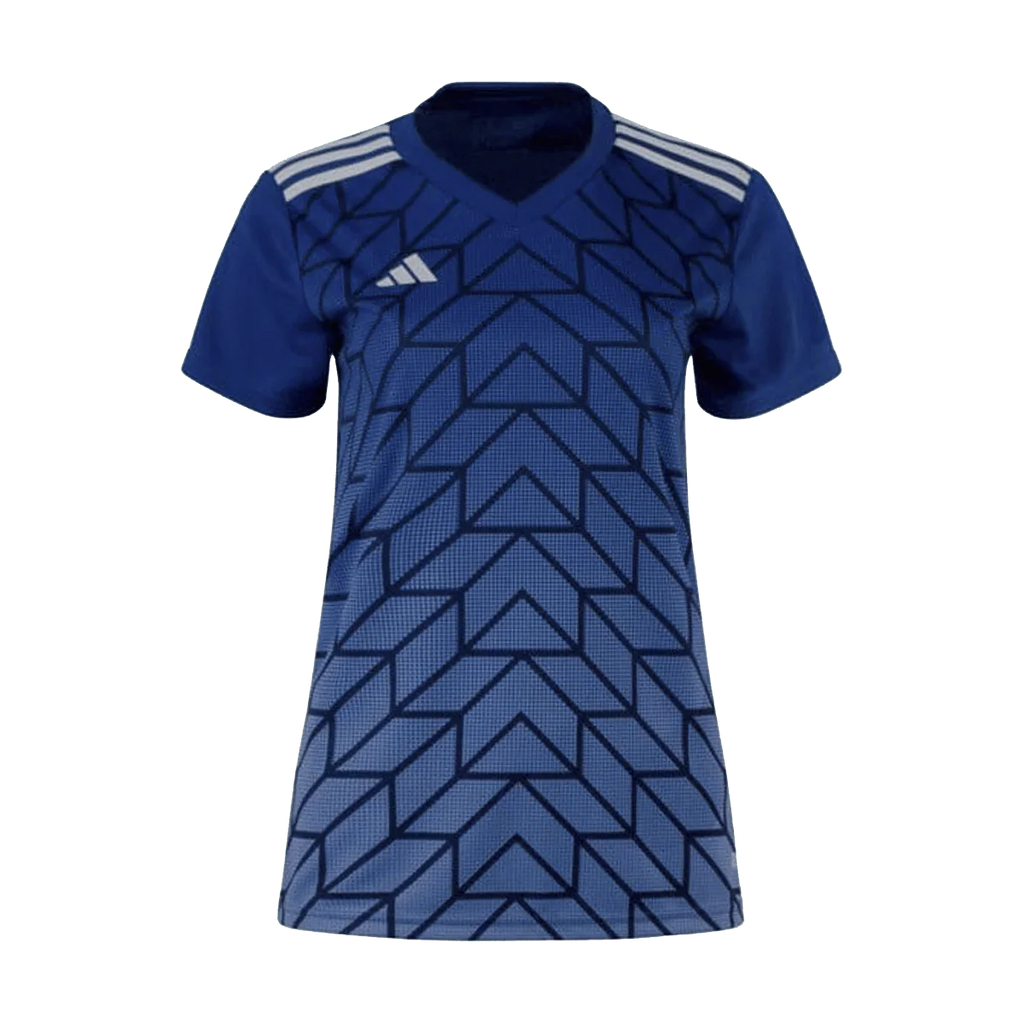 adidas Team Icon 23 – Camiseta de Fútbol para Mujer Talla XS Color Azul/Negro