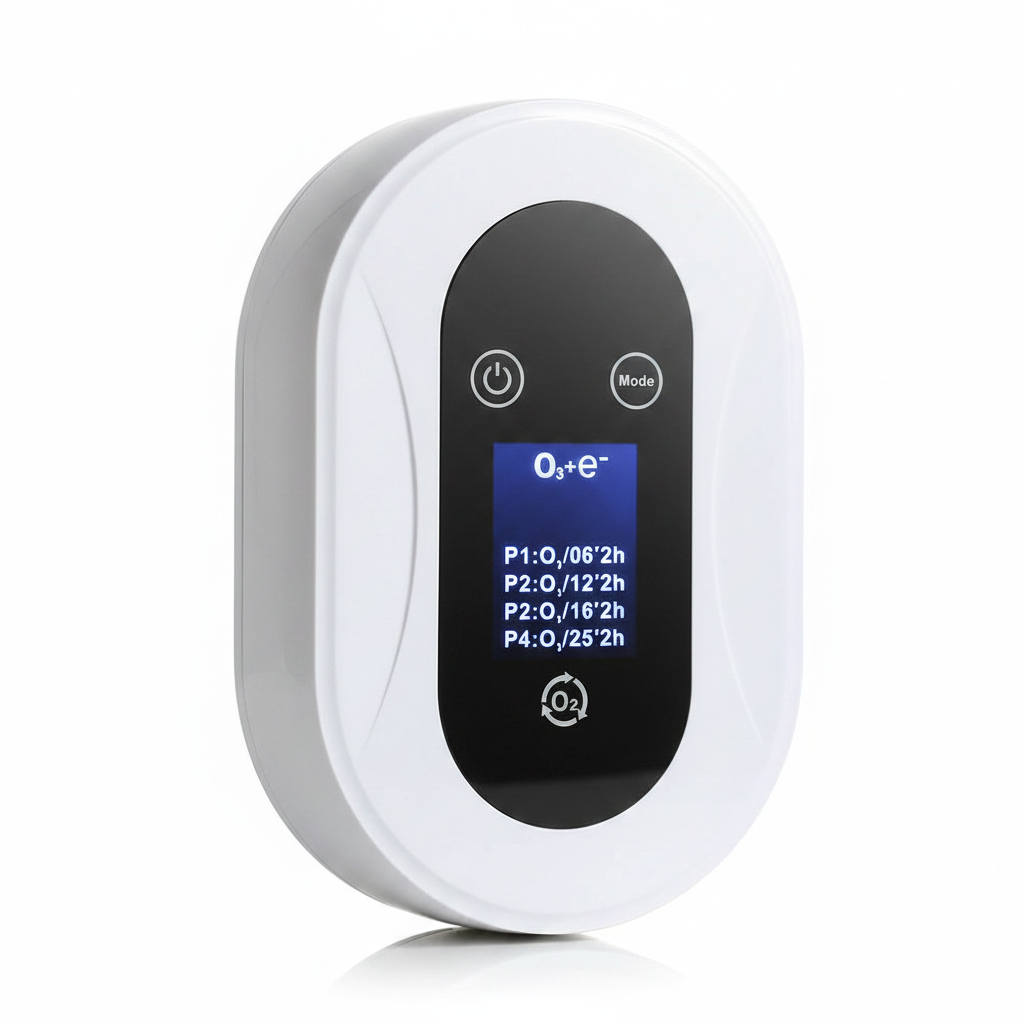 Blanco | Purificador de Aire K01 con Tecnología O3+e- y Panel Táctil