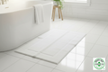 Alfombra de Baño Blanca Certificada OEKO-TEX Standard 100